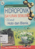 Hidroponik Sayuran Semusim