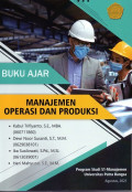 Buku Ajar Manajemen Operasi dan Produksi