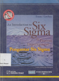 An Introduction to Six Sigma & Process Improvement: Pengamtar six sigma