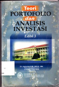 Teori Portofolio dan Analisis Investasi (Edisi 3)