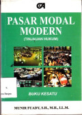 Pasar Modal Modern: Tinjauan hukum (Buku Kesatu)