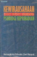 KEWIRAUSAHAN dari sudut pandang psikologi Kepribadian