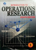 INTRODUCTION TO OPERATIONS RESEARCH EIGHT EDITION Jilid 1