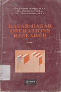 Dasar-Dasar Operation Research Ed. 2