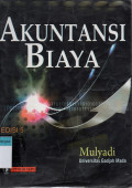 Akuntansi Biaya Edisi 5