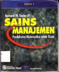 SAINS MANAGEMENT Pendekatan Matematika untuk Bisnis Buku 1
