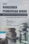 Buku Manajemen Pembiayaan Mikro (Koperasi simpan pinjam dan lembaga keuangan mikro)