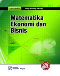 Matematika Ekonomi dan Bisnis Edisi 2 Buku 2