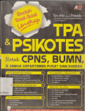 TPA & PSIKOTES Untuk CPNS,BUMN,&Semua Departemen Pusat Dan Daerah