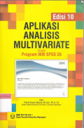 Aplikasi Analisis Multivariate dengan Program IBM SPSS 26 Edisi 10