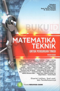 Image of Matematika Teknik untuk Perguruan Tinggi Revisi Kedua