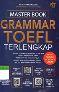 Image of Master Book Grammar Toefl Terlengkap