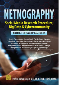 Image of Netnography: Social media research procedure, big data & cybercommunity