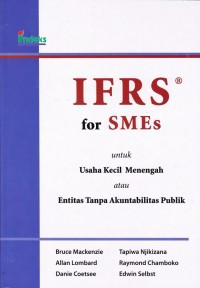 Image of IFRS® for SMEs: Untuk usaha kecil menengah atau entitas tanpa akuntabilitas publik