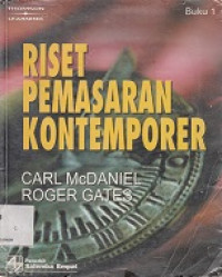 Image of Riset Pemasaran Kontemporer, Buku 1