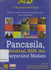 Image of Pendidikan Kewarga[negara]an: Pancasila, Demokrasi, HAM, dan Masyarakat Madani