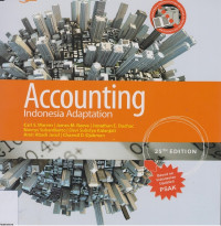 Image of Accounting: Indonesia Adaptation 25th Ed.