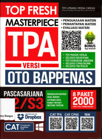 Image of Top Fresh Masterpiece TPA Versi Oto Bappenas
