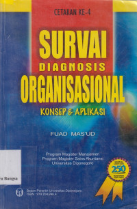 Image of Survai Diagnosis Organisasional: Konsep dan aplikasi