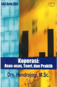 Image of Koperasi: Asas-asas, teori, dan praktik