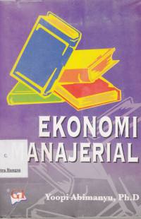 Image of Ekonomi Manajerial