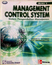 Image of Management Control System: Sistem pengendalian manajemen Buku 1 Edisi 11