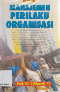 Image of Manajemen Perilaku Organisasi Edisi Revisi