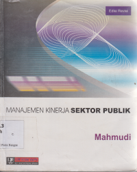 Image of Manajemen Kinerja Sektor Publik Edisi Revisi