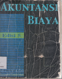 Image of Akuntansi Biaya Edisi 5
