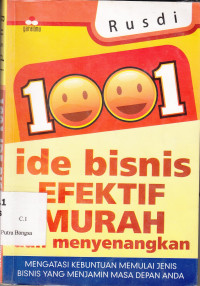 Image of 1001 Ide Bisnis Efektif Murah dan Menyenangkan