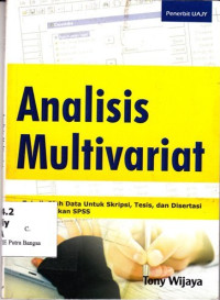 Image of Analisis Multivariat 