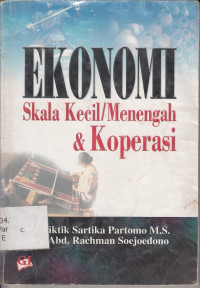 Image of Ekonomi Skala Kecil/Menengah & Koperasi