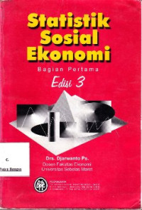 Image of Statistik Sosial Ekonomi