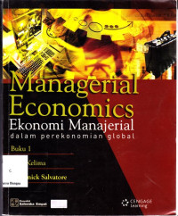 Image of Managerial Economics: Ekonomi Manajerial dalam perekonomian global Edisi 5 Buku 1