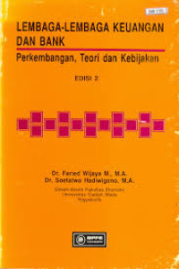 Image of Lembaga - Lembaga Keuangan dan Bank: Perkembangan, teori dan kebijakan (Edisi 2)