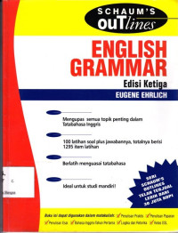 Image of Schaum's Out lines English Grammar