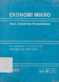 Image of EKONOMI MIKRO Soal, jawab dan penyelesaian
