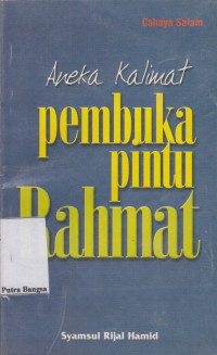 Image of Aneka Kalimat Pembuka Pintu Rahmat