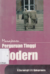 Image of Manajemen Perguruan Tinggi Modern