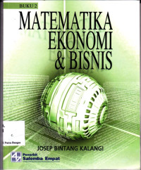Image of Matematika Ekonomi dan Bisnis Buku 2