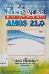 Image of Model Persamaan Struktural Konsep & Aplikasi dengan AMOS 21.0