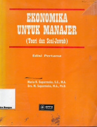 Image of Ekonomika untuk Manajer: Teori dan Soal-Jawab