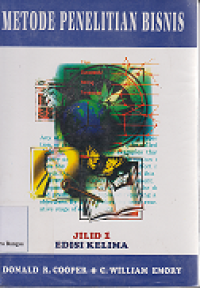 Image of Metode Penelitian Bisnis Jilid 1 Edisi ke-5