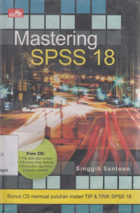 Image of Mastering SPSS 18