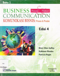 Image of Komunikasi Bisnis: Proses & produk  (Buku 1 Edisi 4)