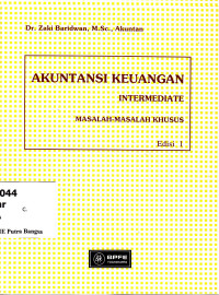 Image of AKUNTANSI KEUANGAN INTERMEDIATE: Masalah-masalah khusus edisi 1
