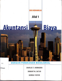 Image of Akuntansi Biaya Jilid 1 Edisi 12