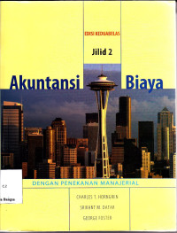 Image of Akuntansi Biaya : Jilid 2 Edisi Keduabelas