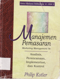 Image of Dasar-Dasar Pemasaran : Principles of Marketing 7e Jilid 2 Edisi Bahasa Indonesia
