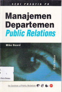 Image of Manajemen Departemen Public Relations Edisi Ke-2